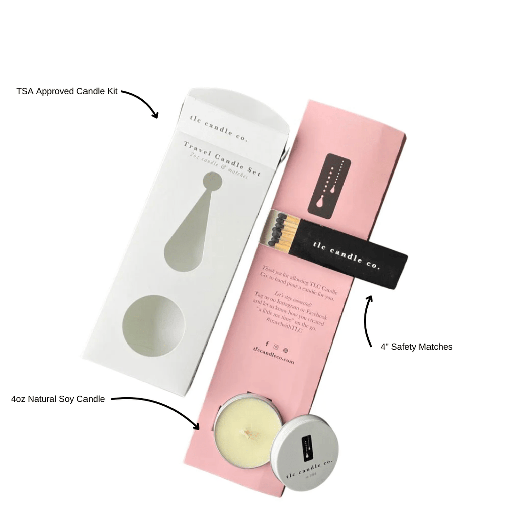 Travel Candle with Matches - Meditation - All - N - 1