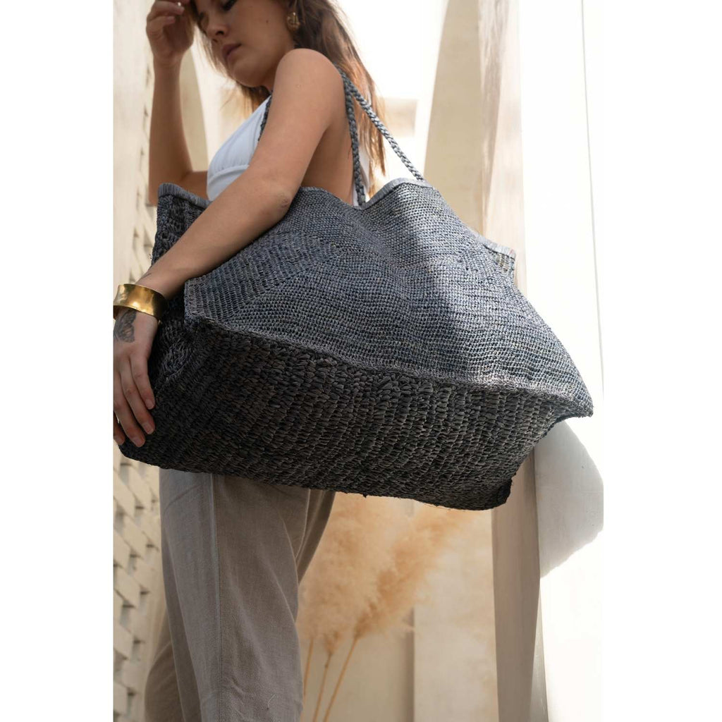 Clipa (XXL) Raffia Beach Tote Bag - All - N - 1