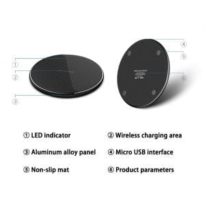 15W Fast Wireless Charger Pad - All - N - 1