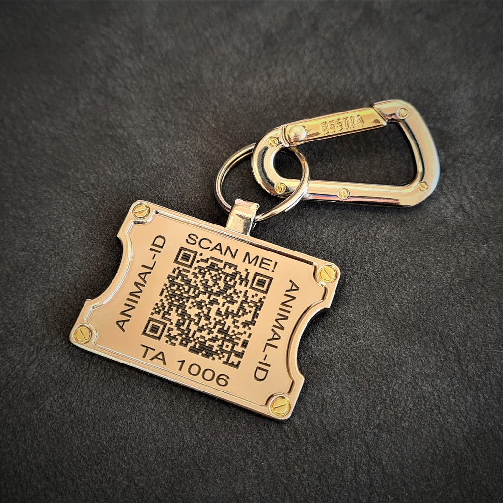 Bestia QR Dog ID Tag - All - N - 1