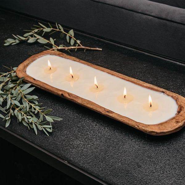 5 - Wick Dough Bowl Soy Candle - Pomme Cider - All - N - 1