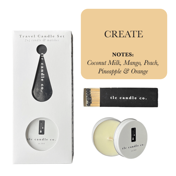 Travel Candle with Matches - Create - All - N - 1