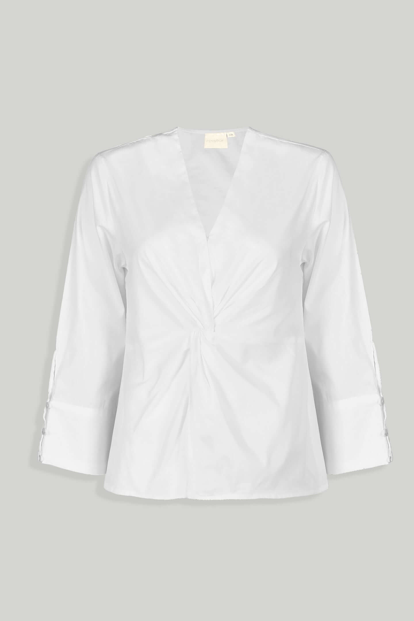 Front Twist Top in White - All - N - 1