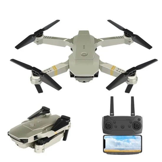 4K HD Dual Camera RC FPV WiFi Portable Wide Angle Foldable Quadcopter Drone - All - N - 1