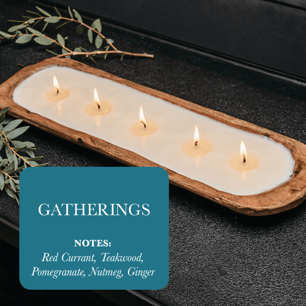 5 - Wick Dough Bowl Soy Candle - Gatherings - All - N - 1