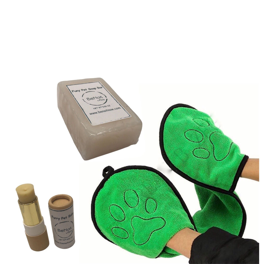 BeNat Pets. 3 - Pack Pet Grooming Bundle. - All - N - 1