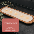 5 - Wick Dough Bowl Soy Candle - Pomme Cider - All - N - 1