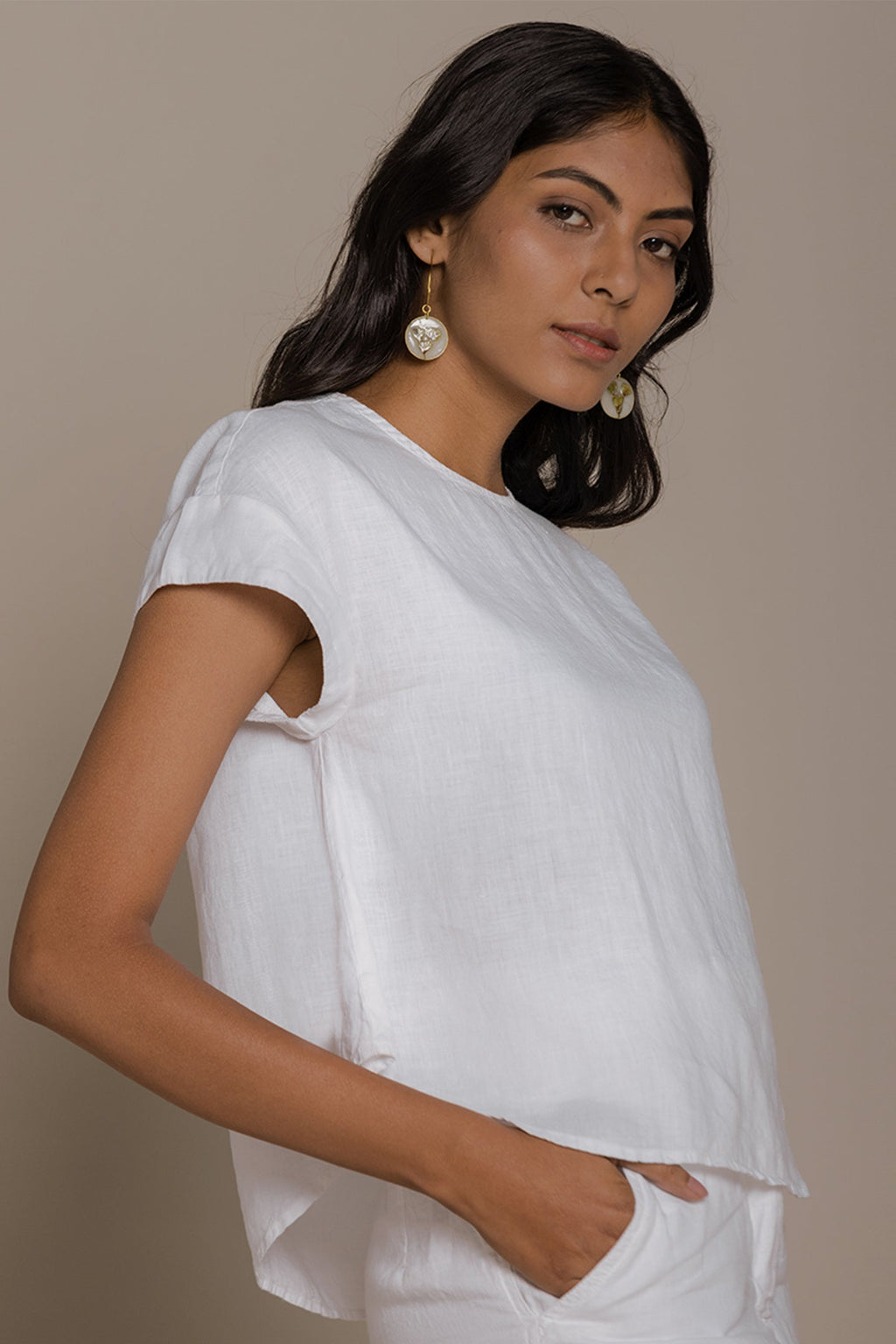 Sandcastle Saturdays Top in White - All - N - 1