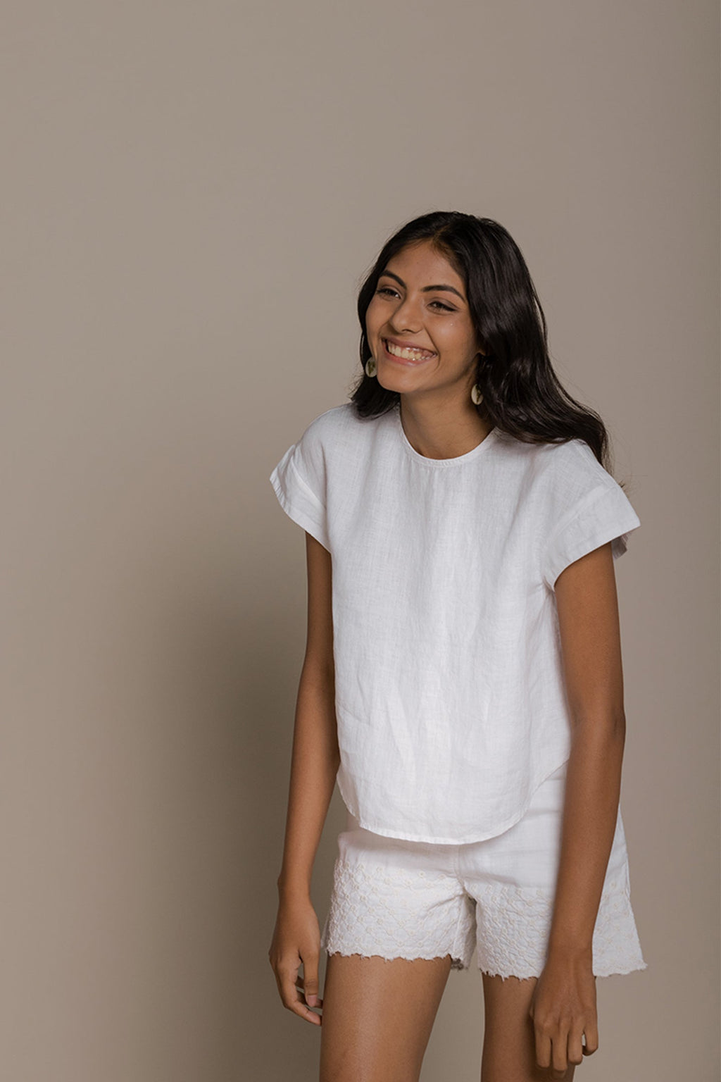 Sandcastle Saturdays Top in White - All - N - 1