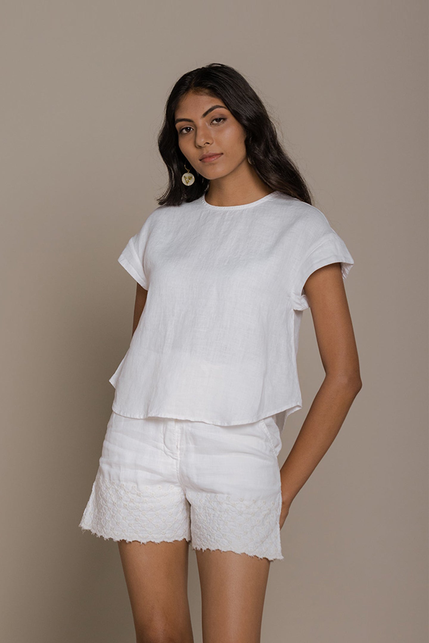 Sandcastle Saturdays Top in White - All - N - 1