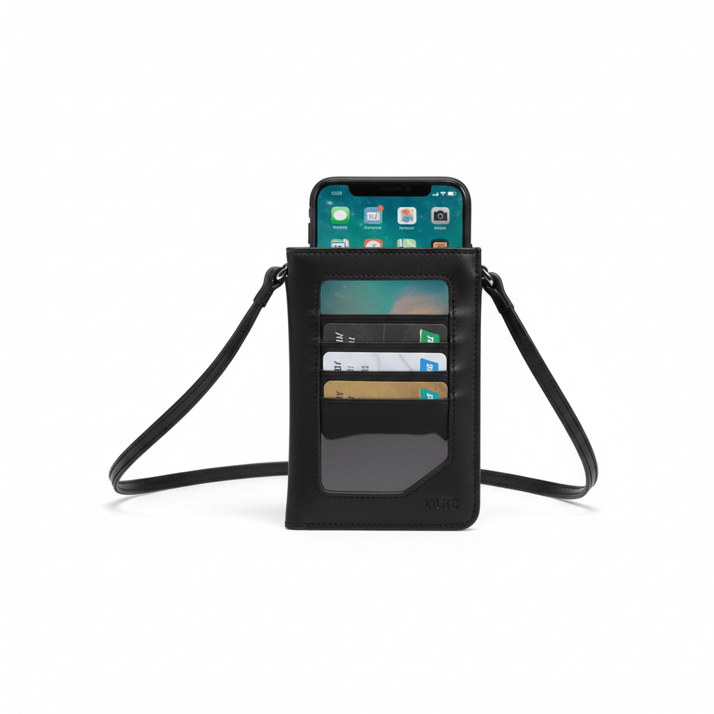 Crossbody Phone Wallet - Hands - Free Purse with Card Slots & Adjustable Strap - All - N - 1