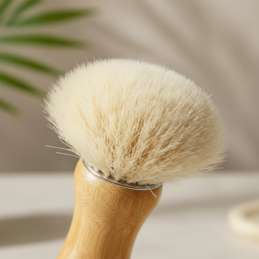 Eco - Friendly Facial Cleansing Brush - Natural Bamboo Handle with Soft Bristles - All - N - 1