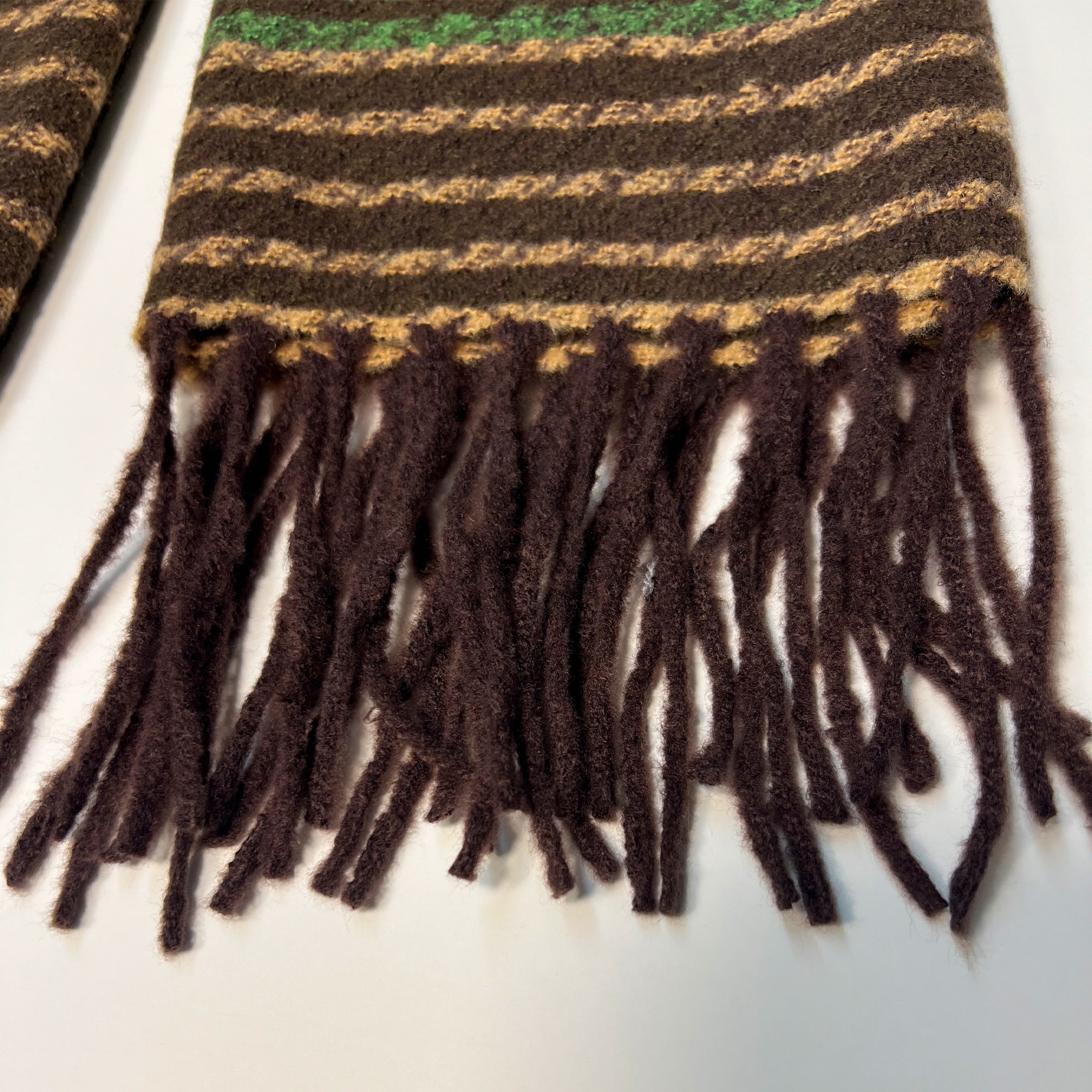 Brown Green Scarf - All - N - 1