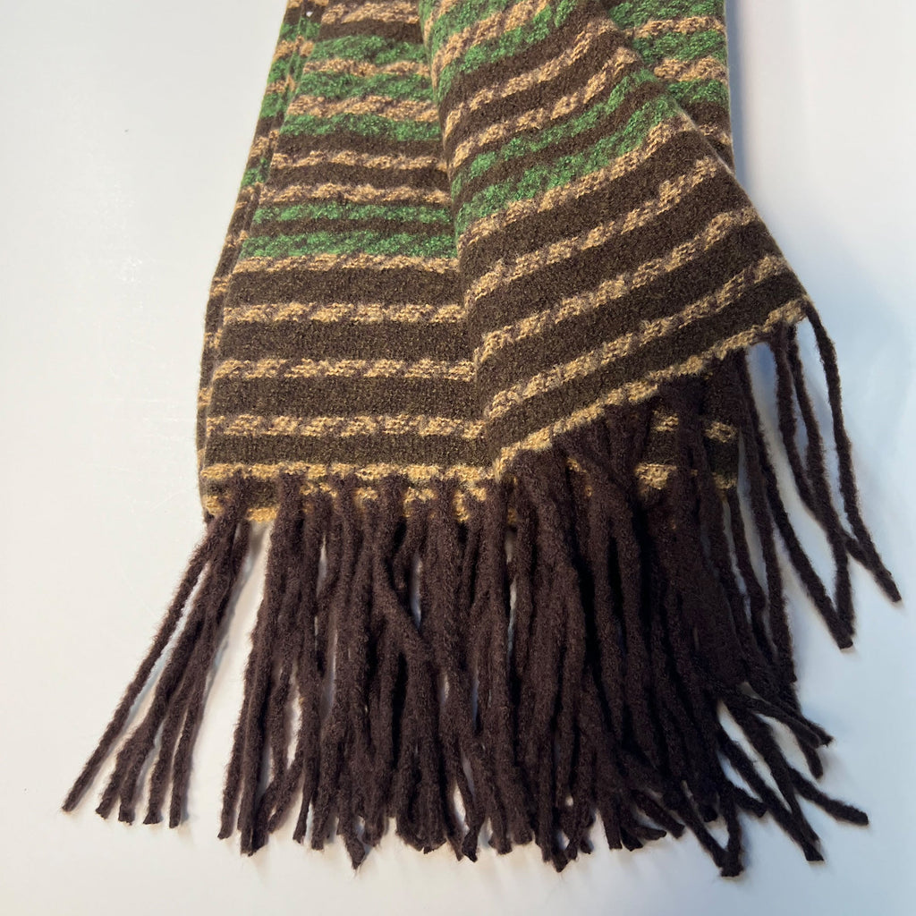 Brown Green Scarf - All - N - 1