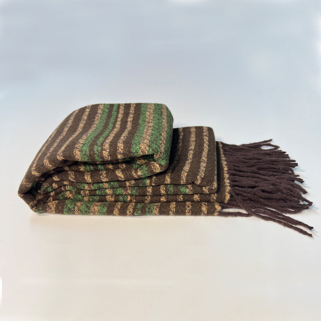 Brown Green Scarf - All - N - 1