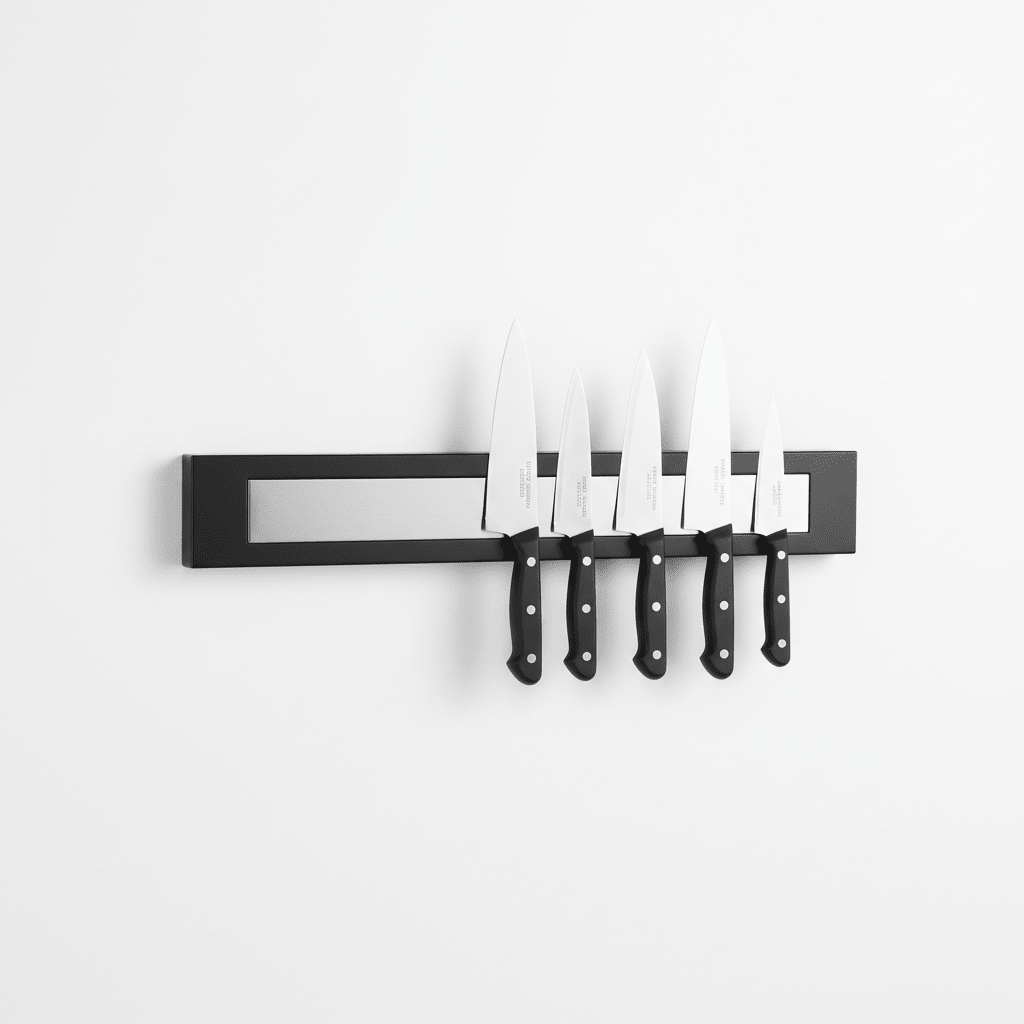 Magnetic Knife Holder Strip - 16 Inch Wall Mount for Kitchen Organization - All - N - 1