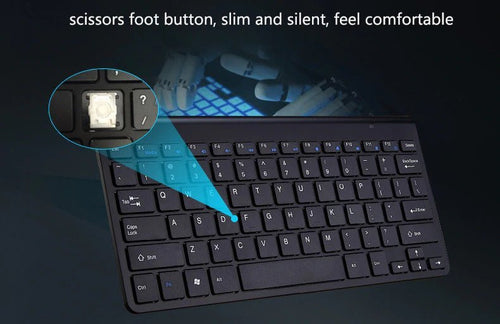 2.4 GHz Wireless Mini Keyboard And Optical Mouse Set - All - N - 1