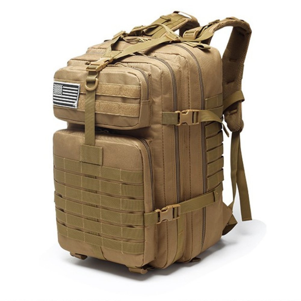 42L Tactical Backpack Bag with USA Patch - All - N - 1
