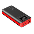 20000mAh External Battery Power Bank Dual USB With LED Flashlight - All - N - 1