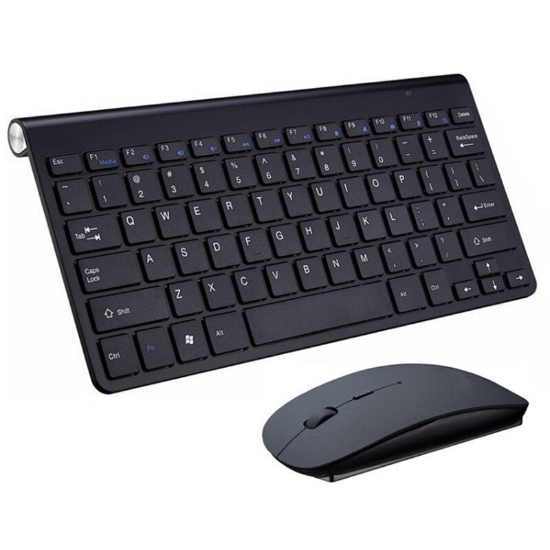 2.4 GHz Wireless Mini Keyboard And Optical Mouse Set - All - N - 1
