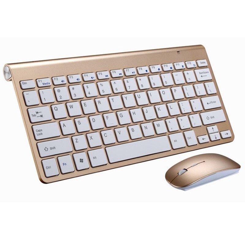 2.4 GHz Wireless Mini Keyboard And Optical Mouse Set - All - N - 1