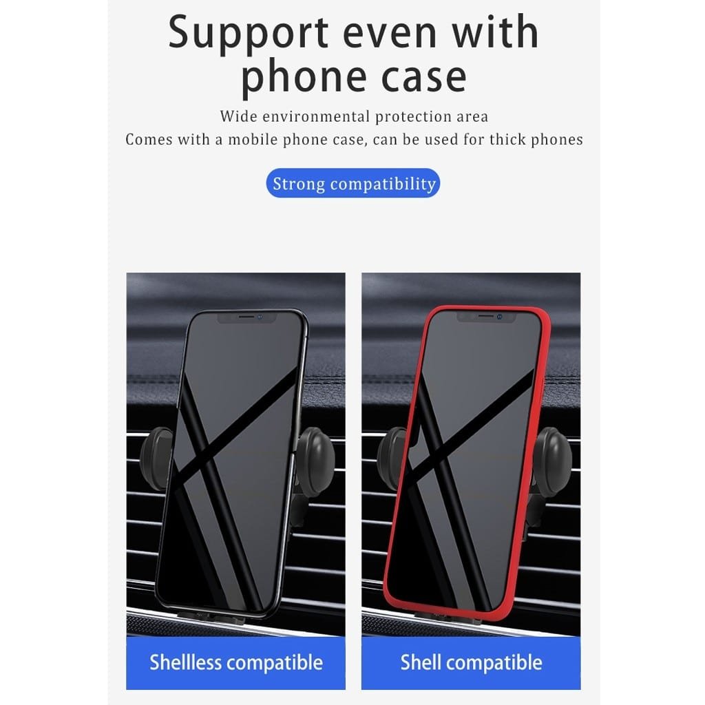 10W Wireless Automatic Clamping Mount Fast Charger For Your Car - All - N - 1