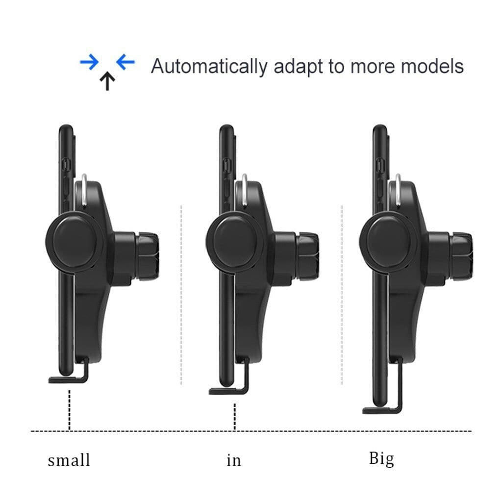 10W Wireless Automatic Clamping Mount Fast Charger For Your Car - All - N - 1