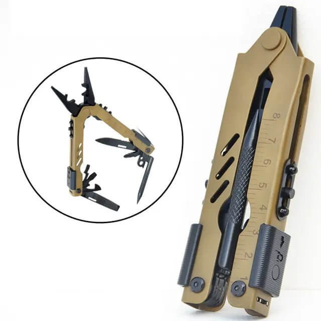 Multitool Multifunctional Stainless steel Pliers For Camping, Hiking and everyday Use - All - N - 1