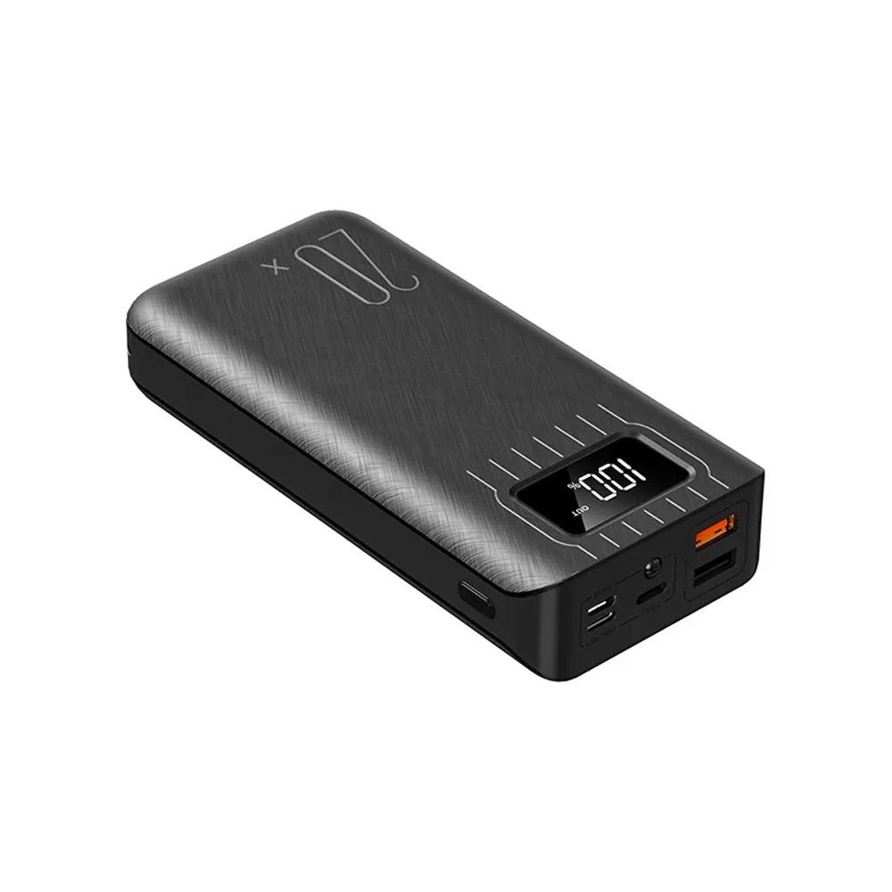 20000mAh External Battery Power Bank Dual USB With LED Flashlight - All - N - 1