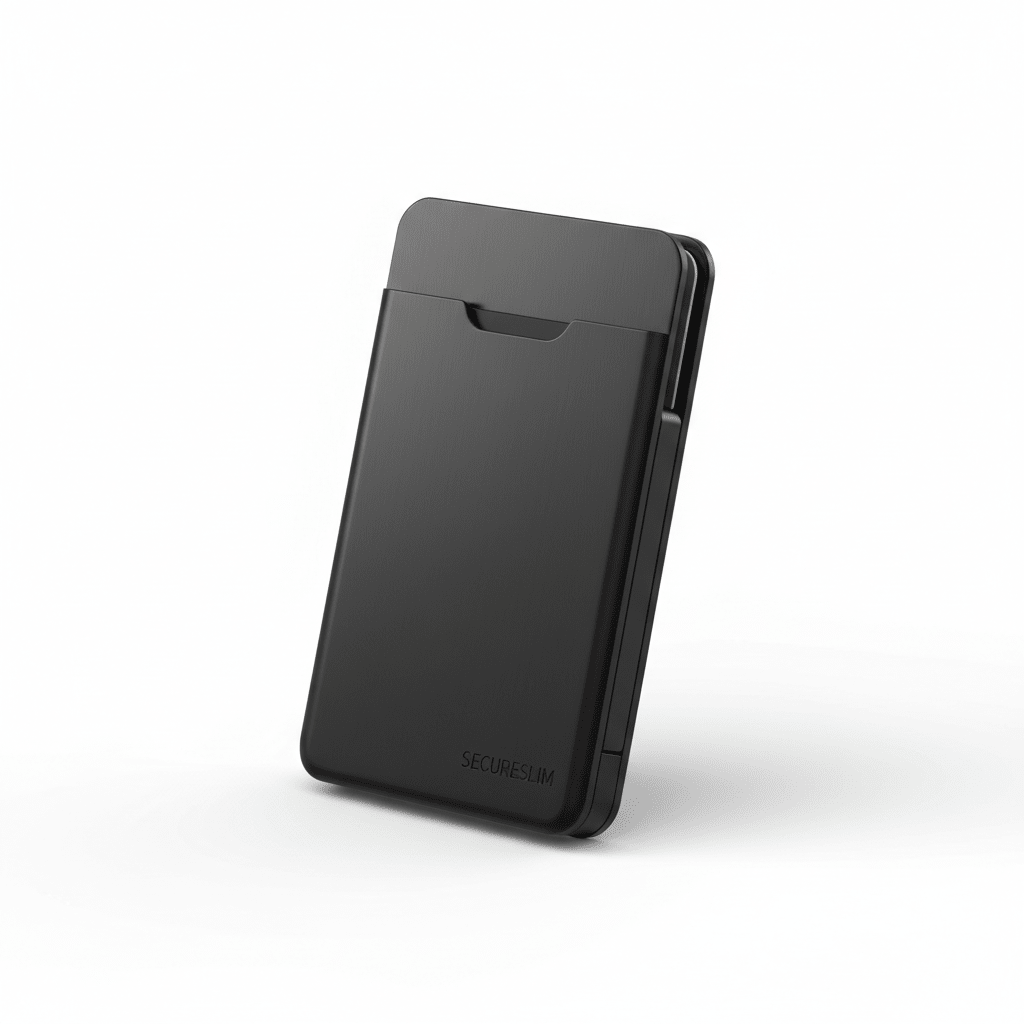 Minimalist RFID Blocking Card Holder - Slim Aluminum Wallet for Men & Women - All - N - 1