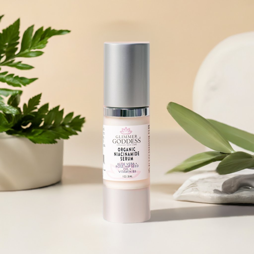 Organic Niacinamide Serum 5% – Pore Minimizer & Anti - Aging Serum for Oily Skin, Wrinkles & Texture - All - N - 1