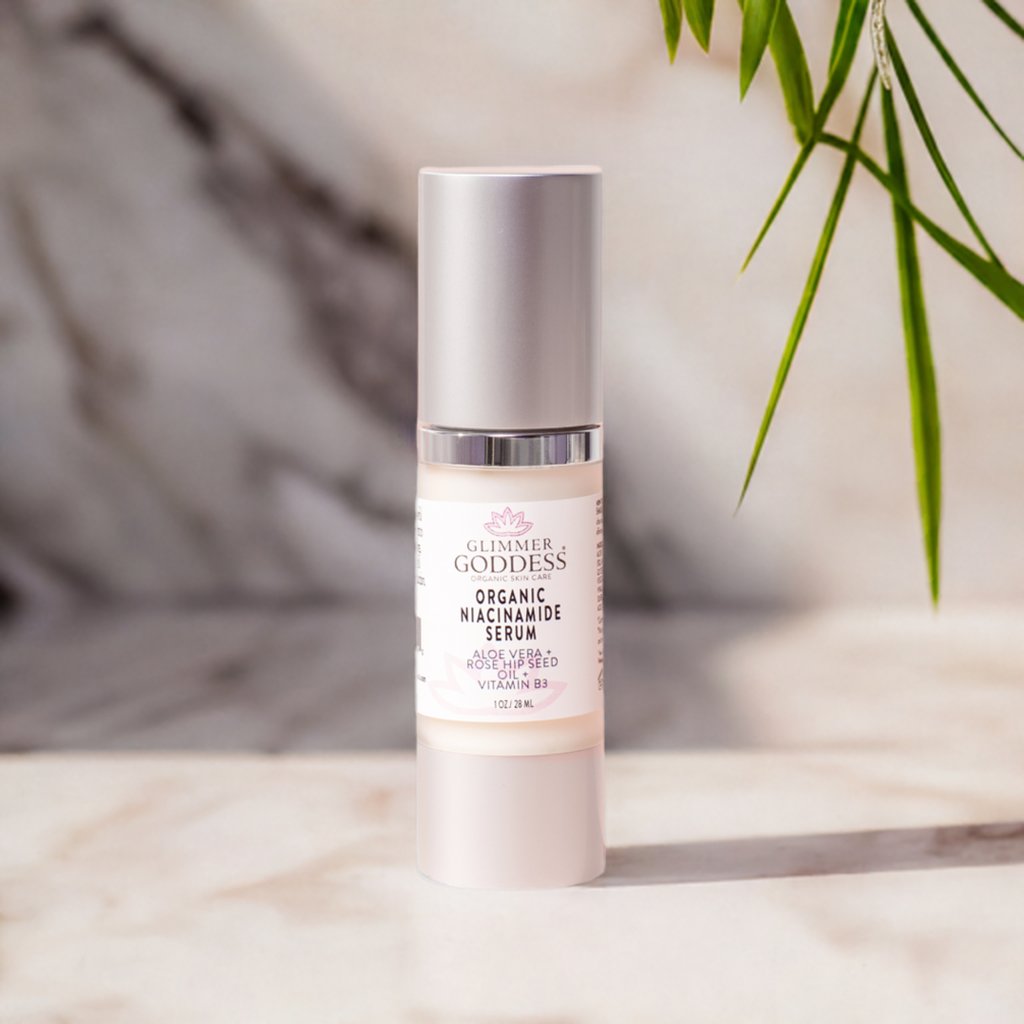 Organic Niacinamide Serum 5% – Pore Minimizer & Anti - Aging Serum for Oily Skin, Wrinkles & Texture - All - N - 1
