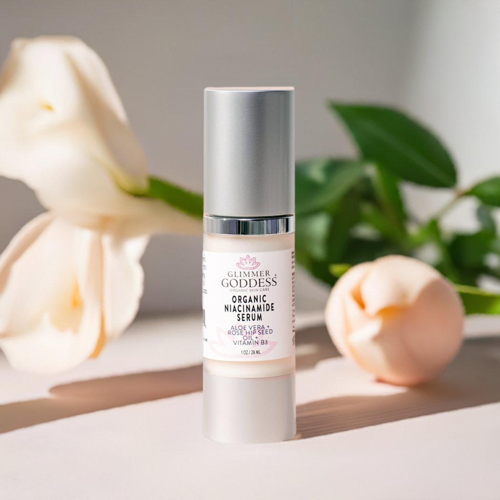 Organic Niacinamide Serum 5% – Pore Minimizer & Anti - Aging Serum for Oily Skin, Wrinkles & Texture - All - N - 1