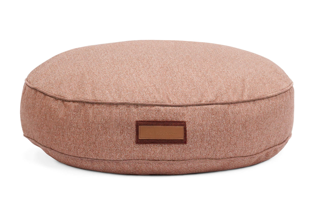 Round Pet Bed in Pittie Pink - All - N - 1
